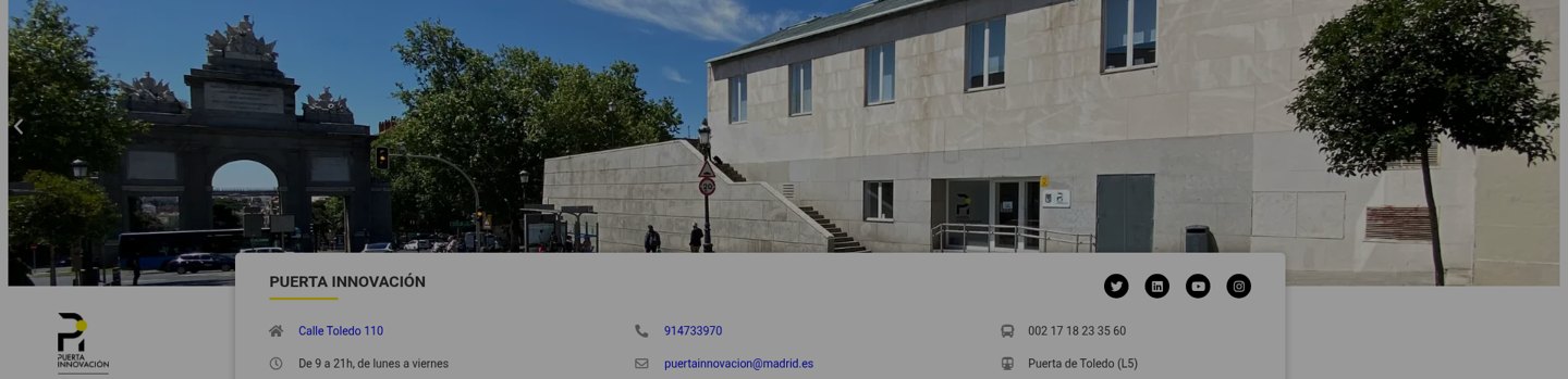 Puerta Innovación, Tech Hub, Arganzuela